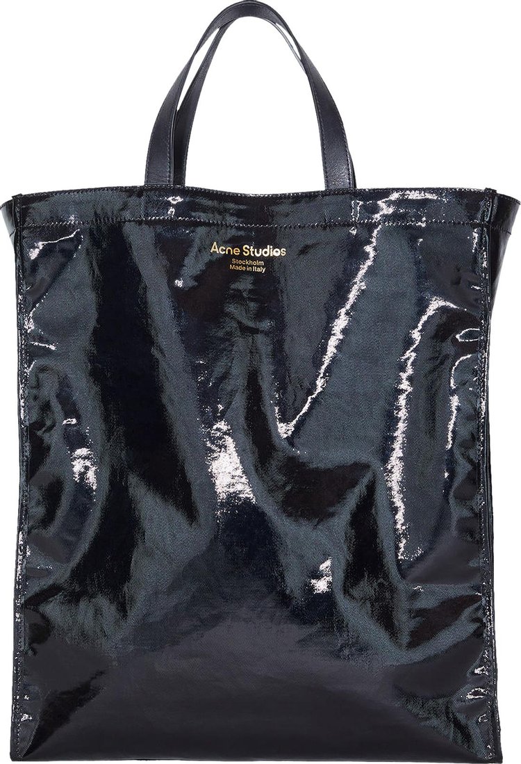 Acne Studios Shiny Tote Bag 'Black'