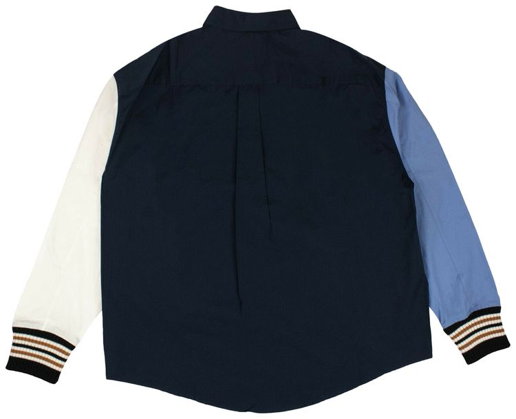 Pyer Moss Collared Shirt TanBlue
