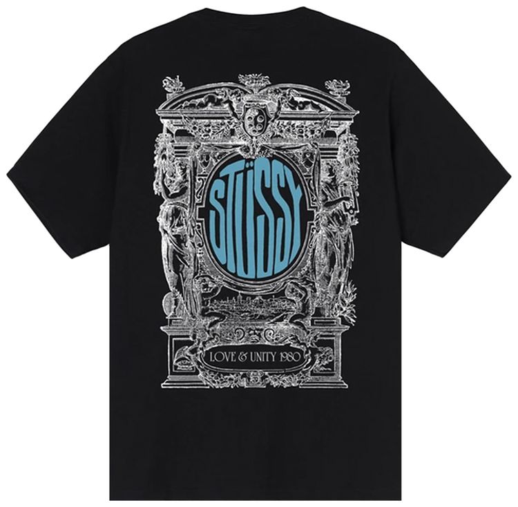 Stussy Love  Unity Tee Black