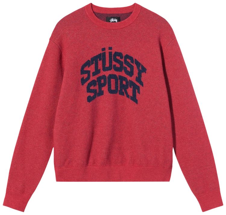 Stussy Sport Sweater Red