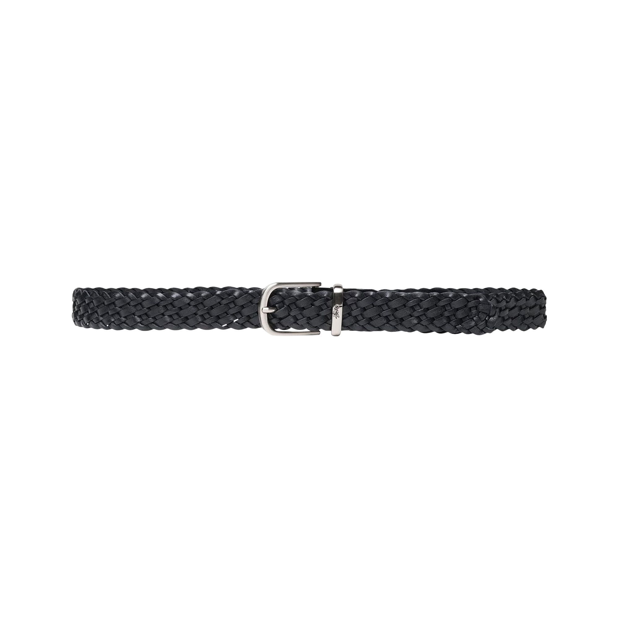入荷nowオンラインストア Stussy Buy Braided GOAT | BLAC 135180 - 'Black' Belt Leather 小物