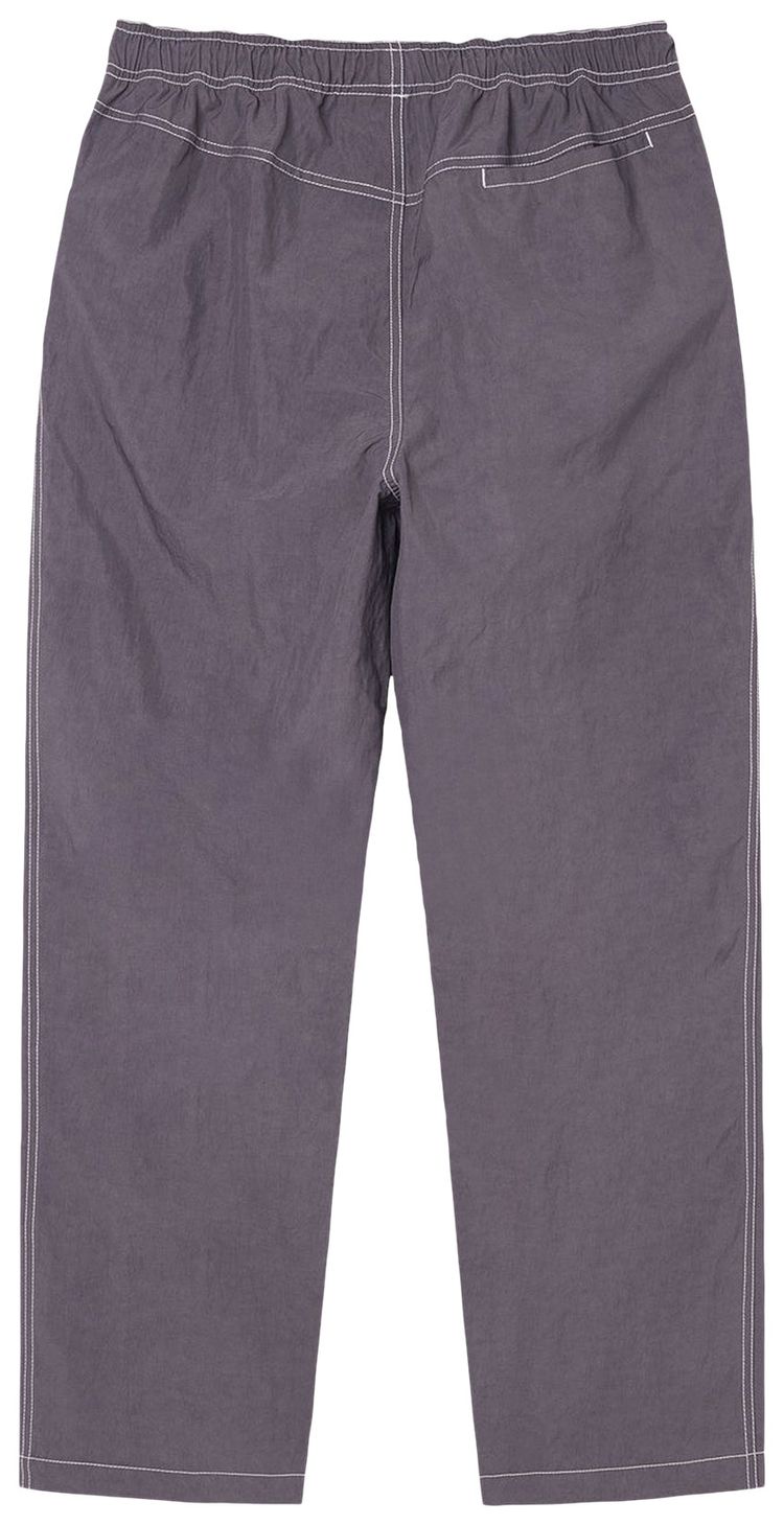 Stussy Nylon Folsom Beach Pant Grape