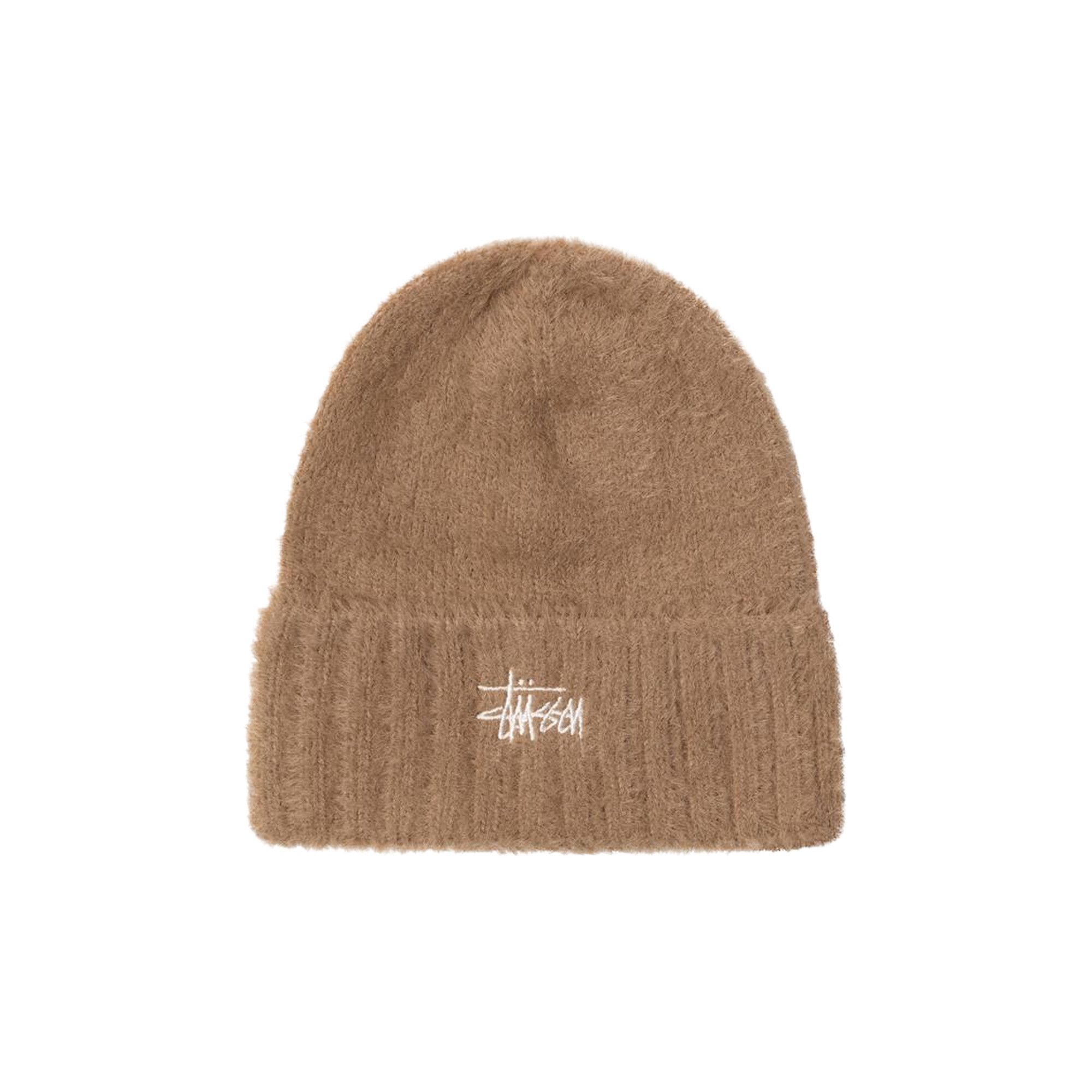 Stussy Shaggy Cuff Beanie 'Coffee' | GOAT