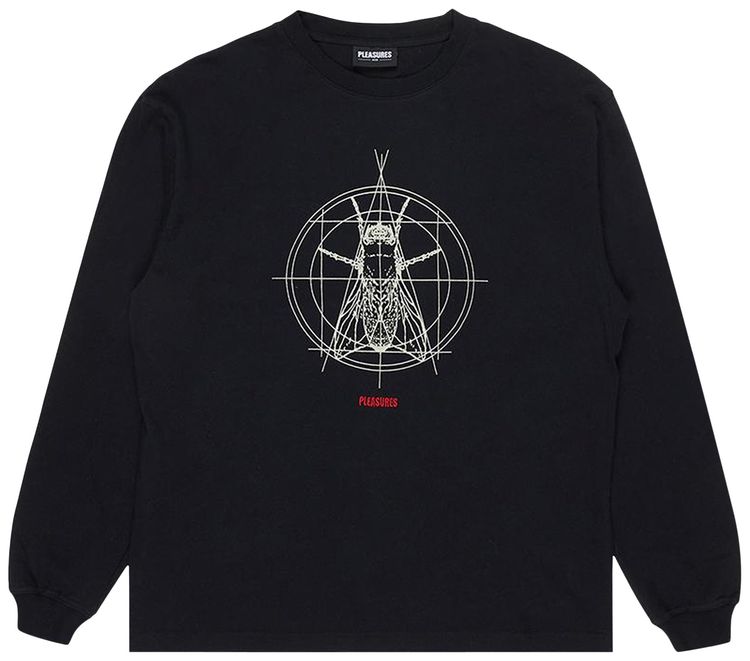 Pleasures Lonestar Heavyweight Long Sleeve Shirt Black
