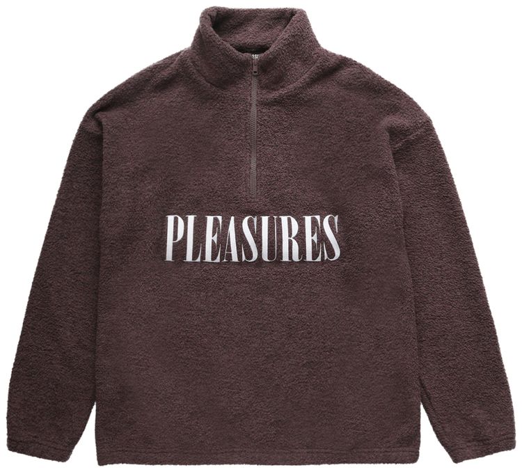 Pleasures Searching Quarter Zip Purple