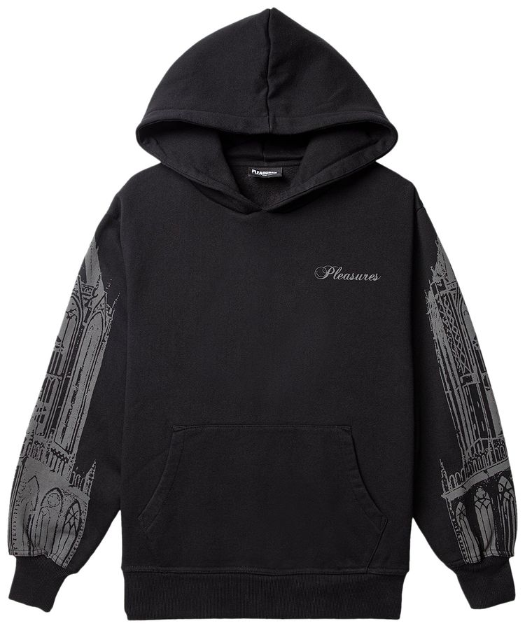 Pleasures Warsaw Hoodie Black