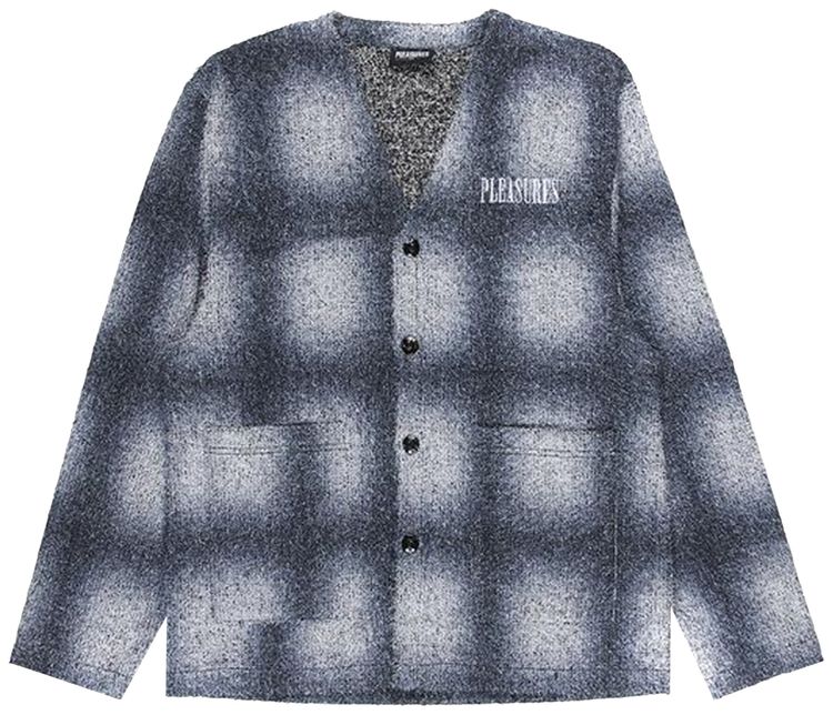 Pleasures Spray Cardigan Blue