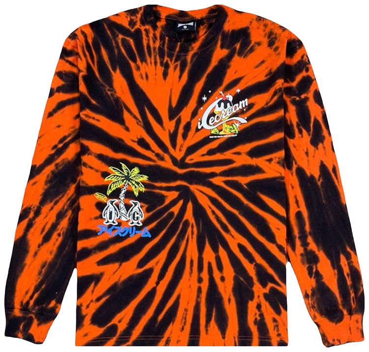 Icecream Wales Long Sleeve Knit Neon Red