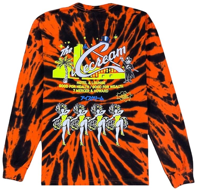 Icecream Wales Long Sleeve Knit Neon Red