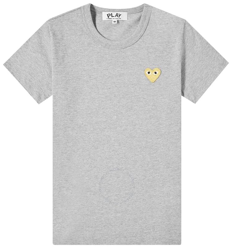 Comme des Garcons PLAY T Shirt Grey