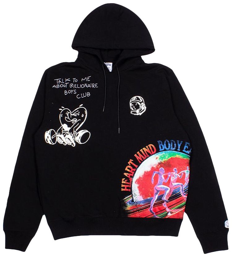 Billionaire Boys Club Health Hoodie Black