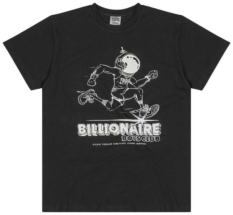 Billionaire Boys Club Runner Tee Black