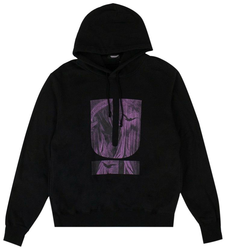 Undercover U Hooded Sweatshirt Purple