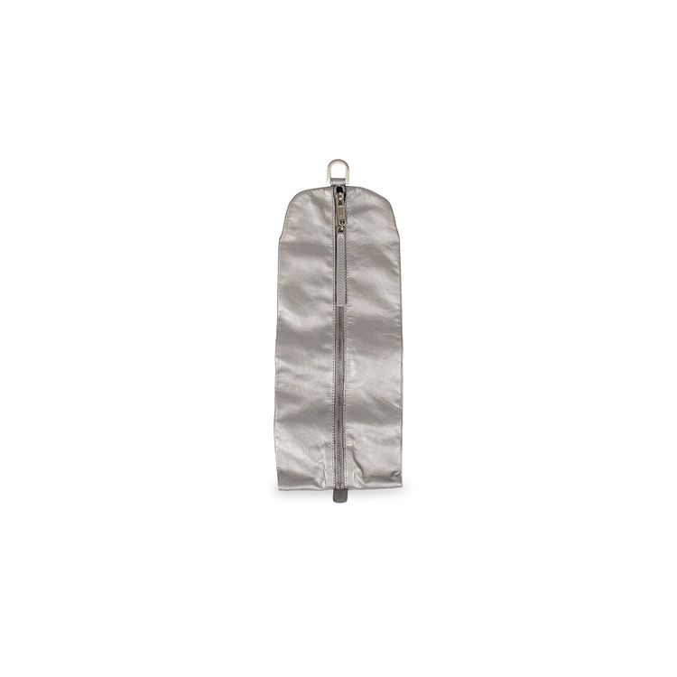 Rick Owens Leather Big Bladder Pouch 'Aluminum'