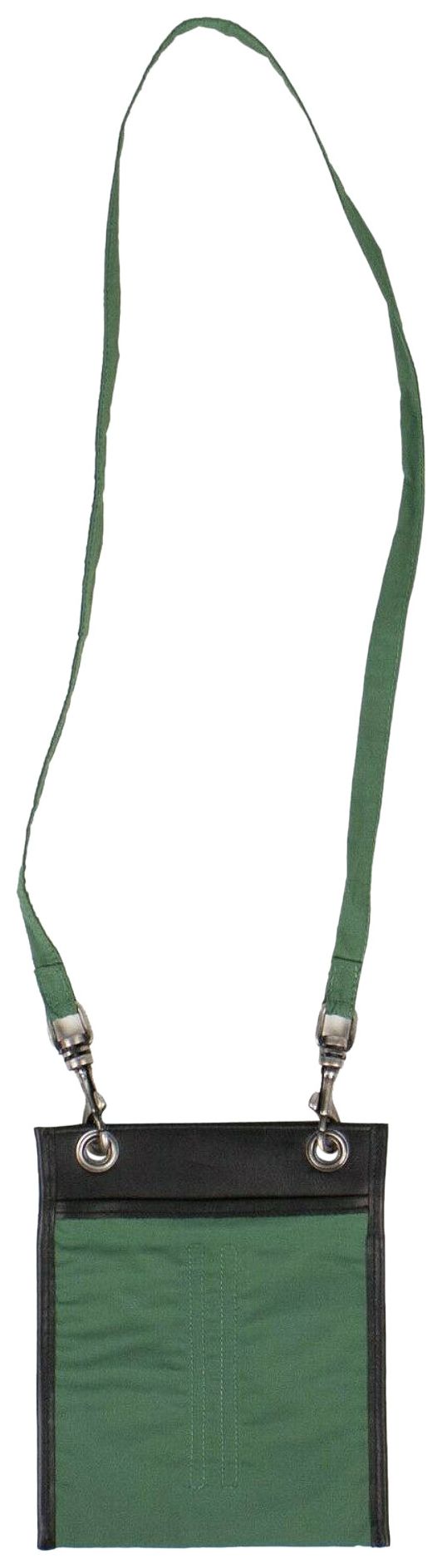 Rick Owens Institution Security Pocket Wallet Green