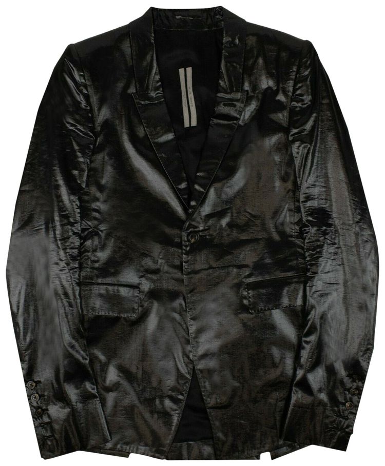 Rick Owens Extreme Soft Blazer Black