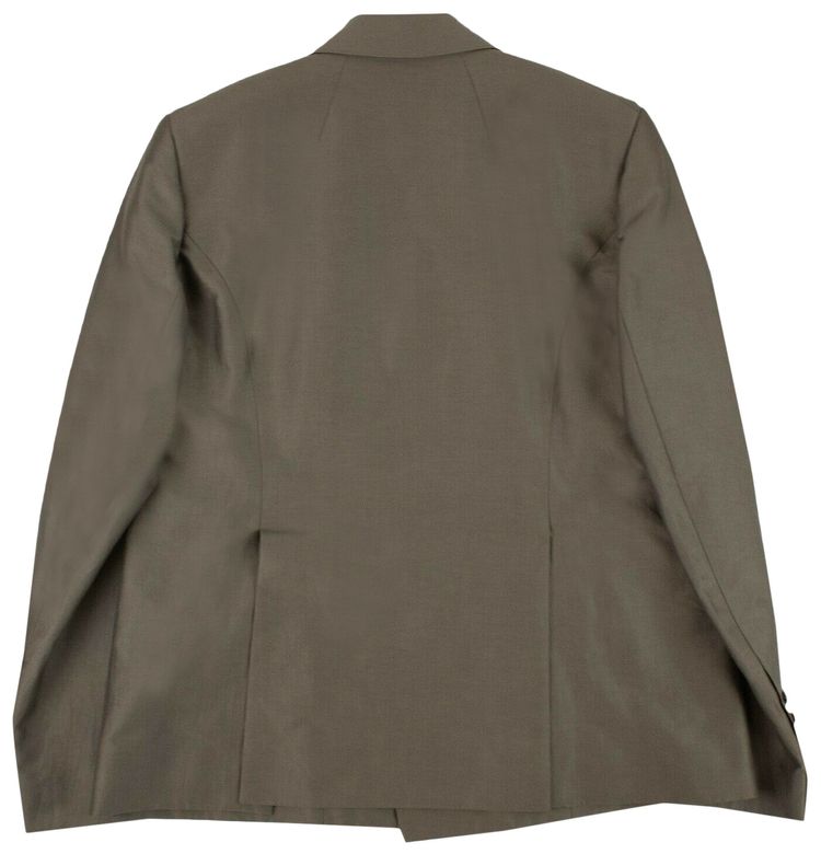 Rick Owens Double Buttoned Blazer Dust