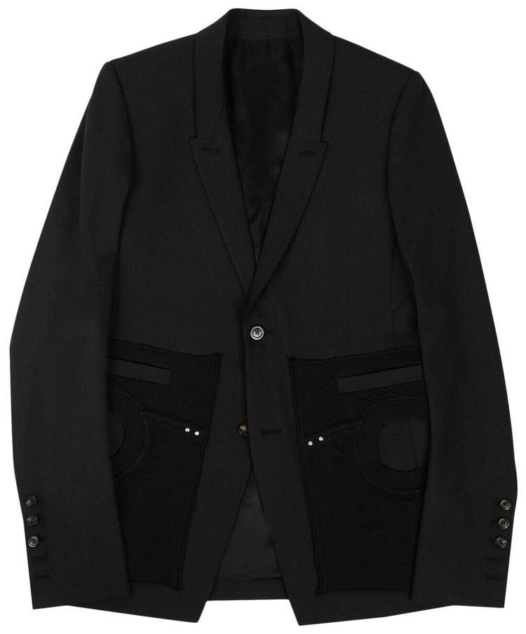Rick Owens Soft Blazer Black