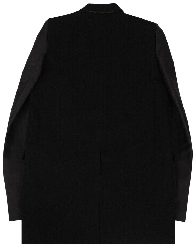 Rick Owens Woven Tatlin Blazer Jacket Black