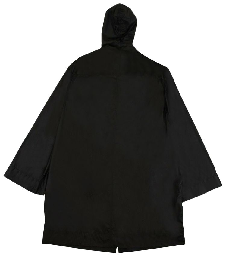 Rick Owens Tecuatl Hooded Parka Black