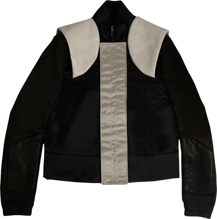 Rick Owens Color Block Stag Bomber Jacket 'Black'