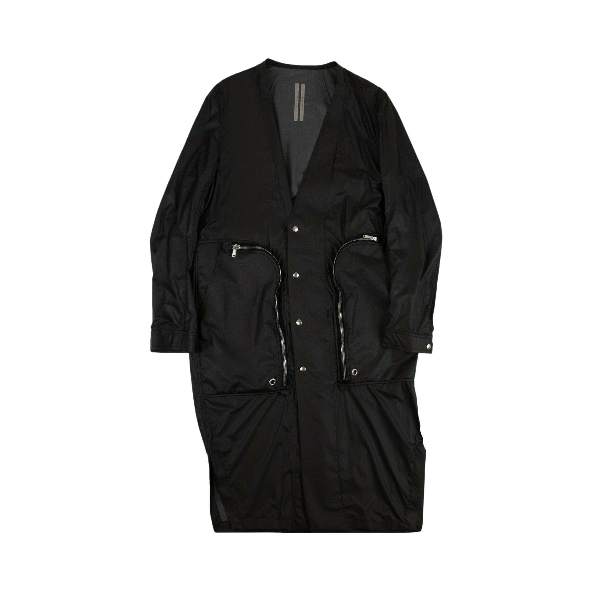 Buy Rick Owens Bauhaus Longline Duster Jacket 'Black' - RR20S7921 