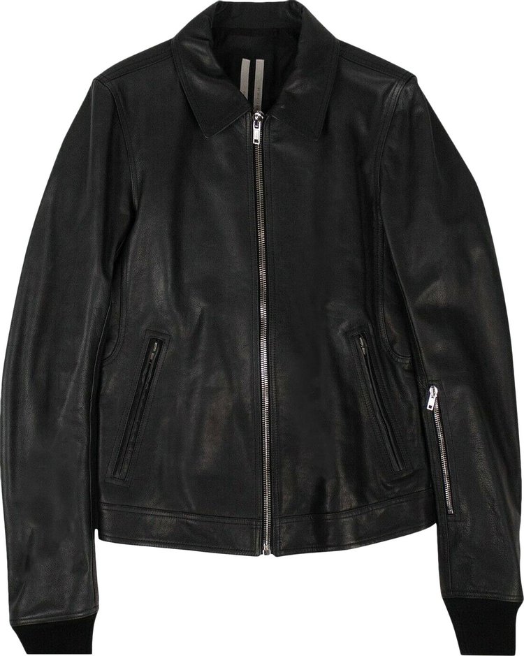 Buy Rick Owens Leather Rotterdam Jacket 'Black' - RU19F4746 LCW 09 46 ...