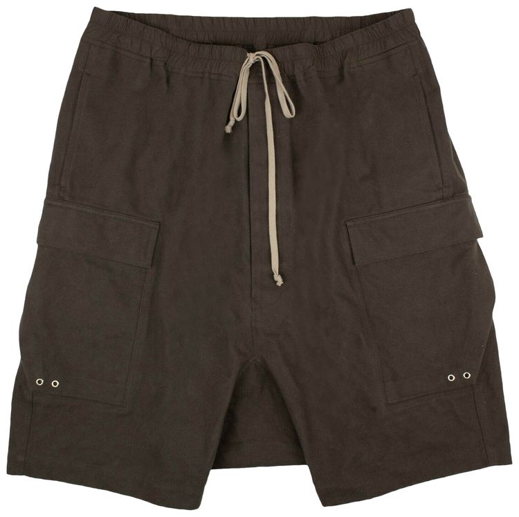 Rick Owens Pantaloni Cargo Shorts Dust