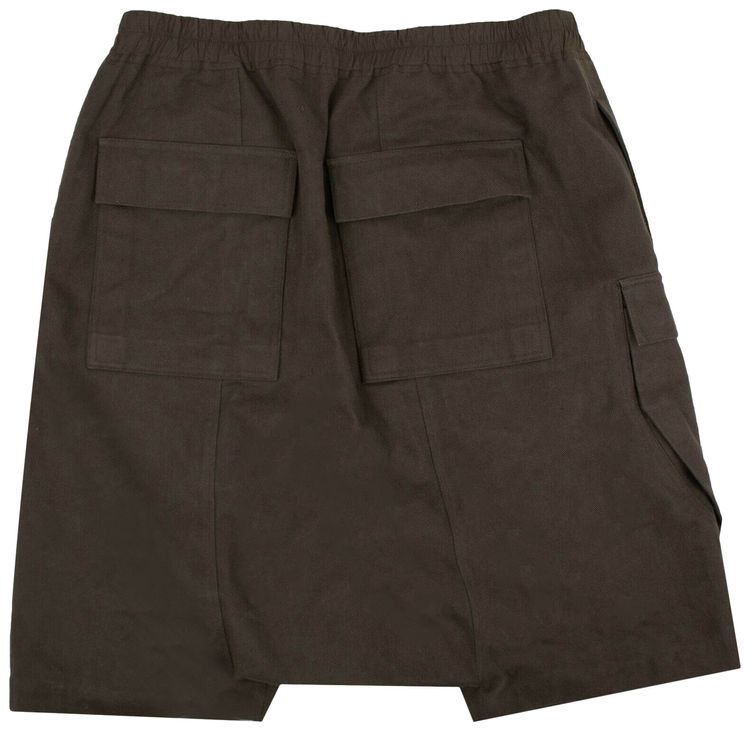 Rick Owens Pantaloni Cargo Shorts Dust