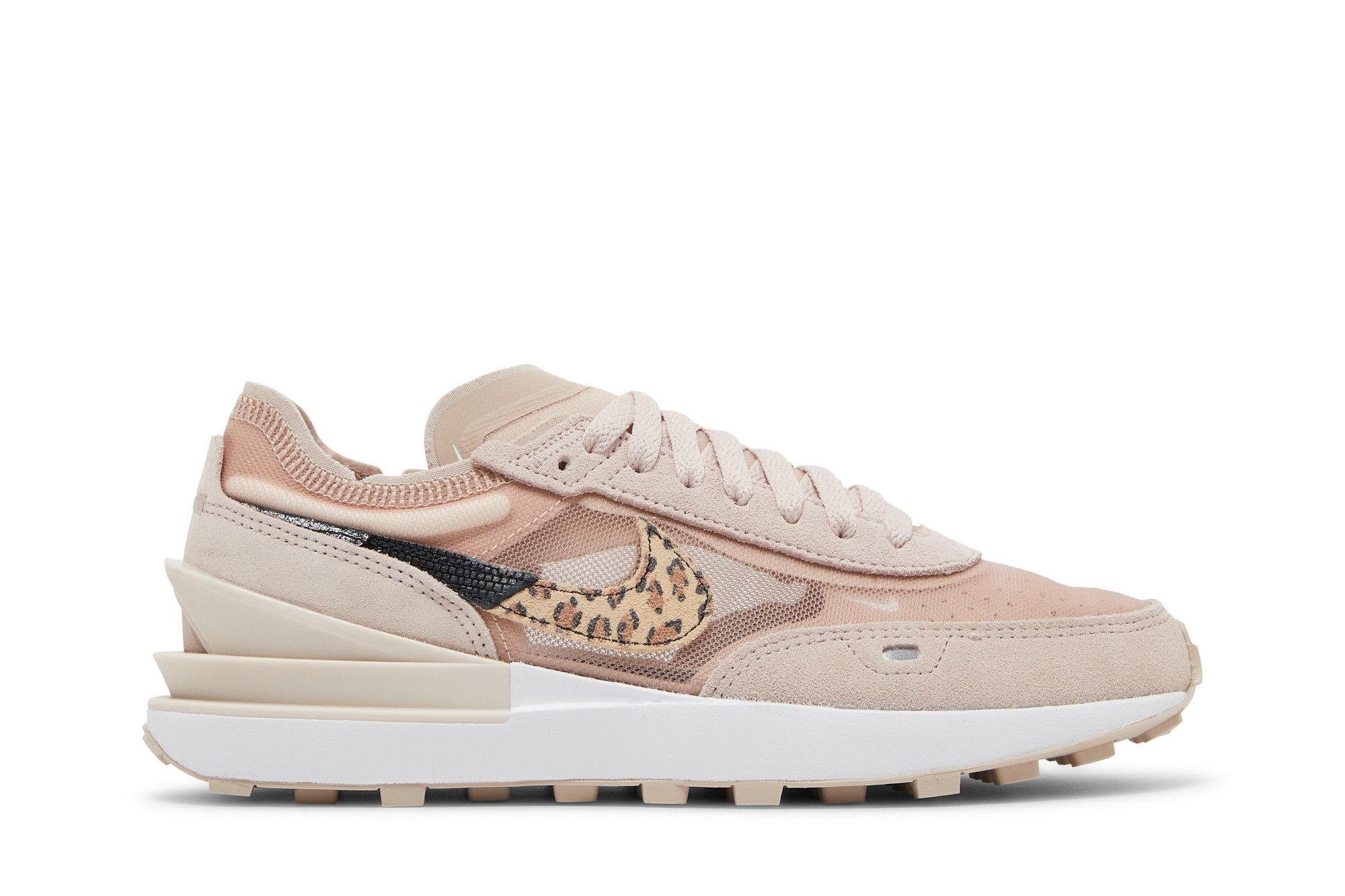 Pink leopard shop nikes