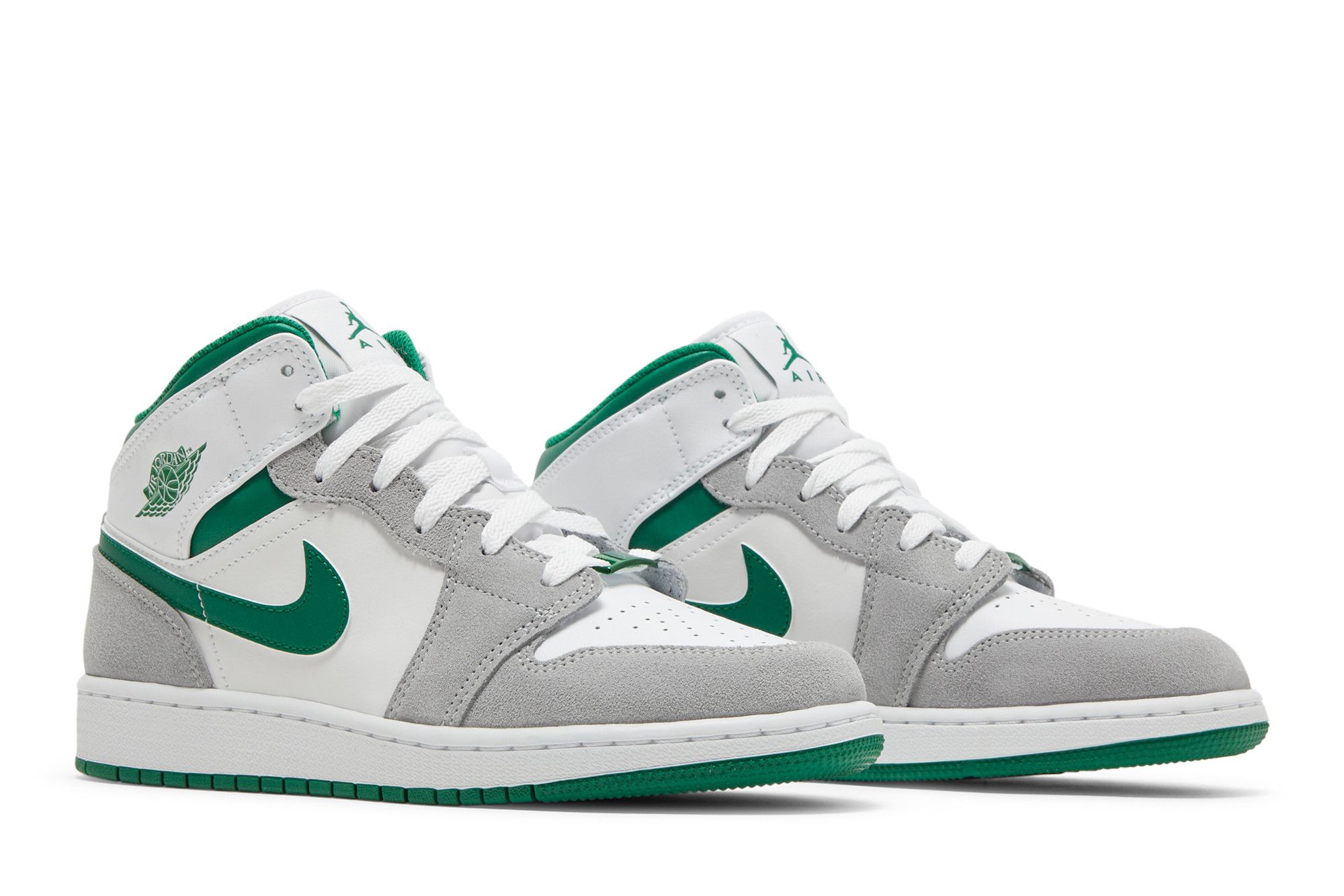 Buy Air Jordan 1 Mid SE GS 'Grey Pine Green' - DC7248 103 | GOAT