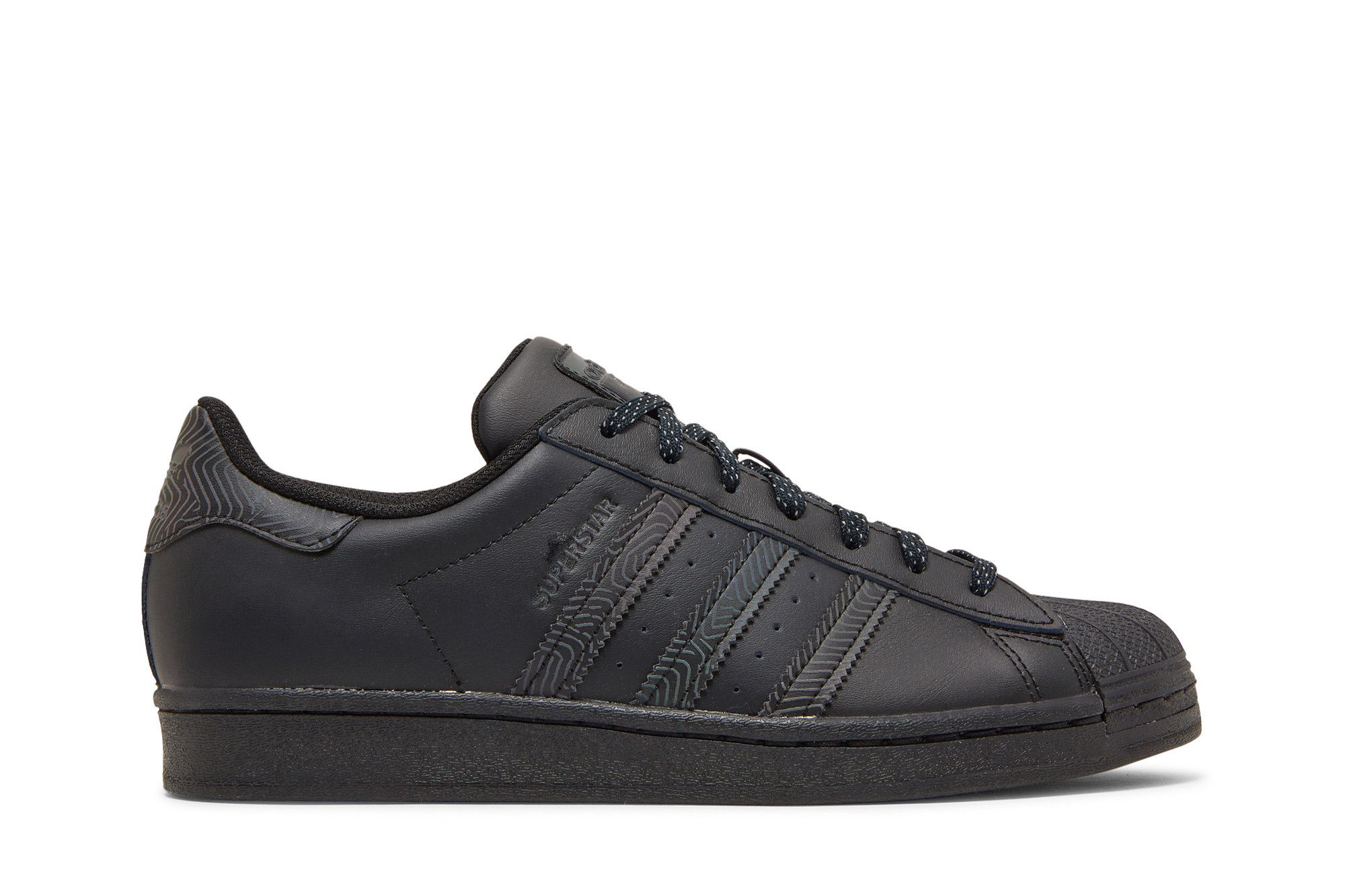 Adidas reflective shoes sale superstar