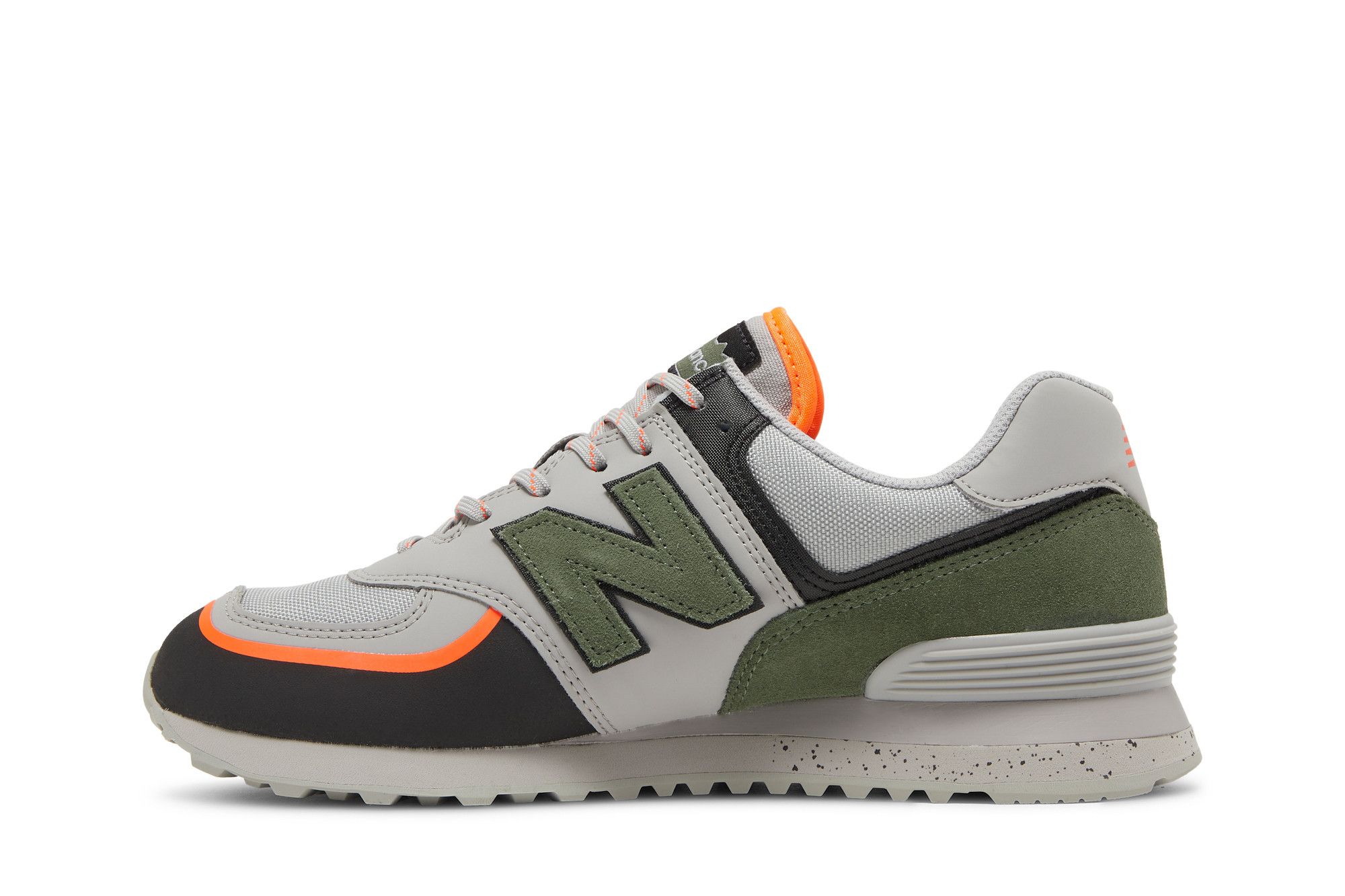 New balance 574 magnet with tropical green & white on sale