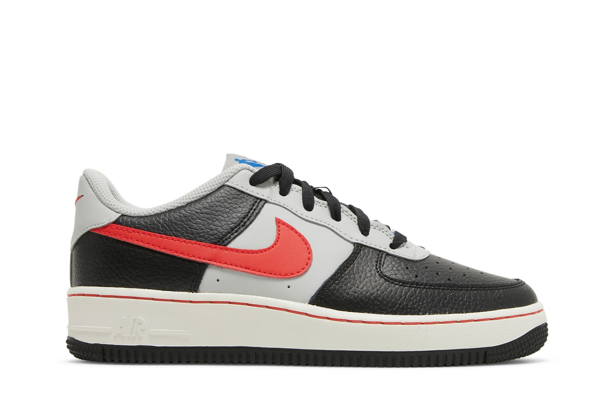 Buy NBA x Air Force 1 07 LV8 EMB GS 75th Anniversary Trail Blazers DJ9993 001 GOAT