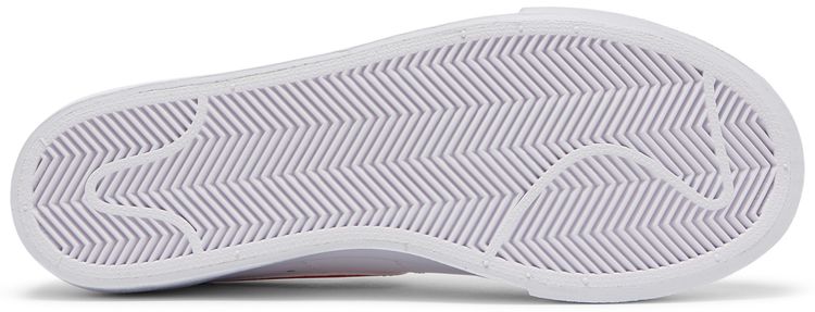 Nike Wmns Blazer Low Platform White Orange