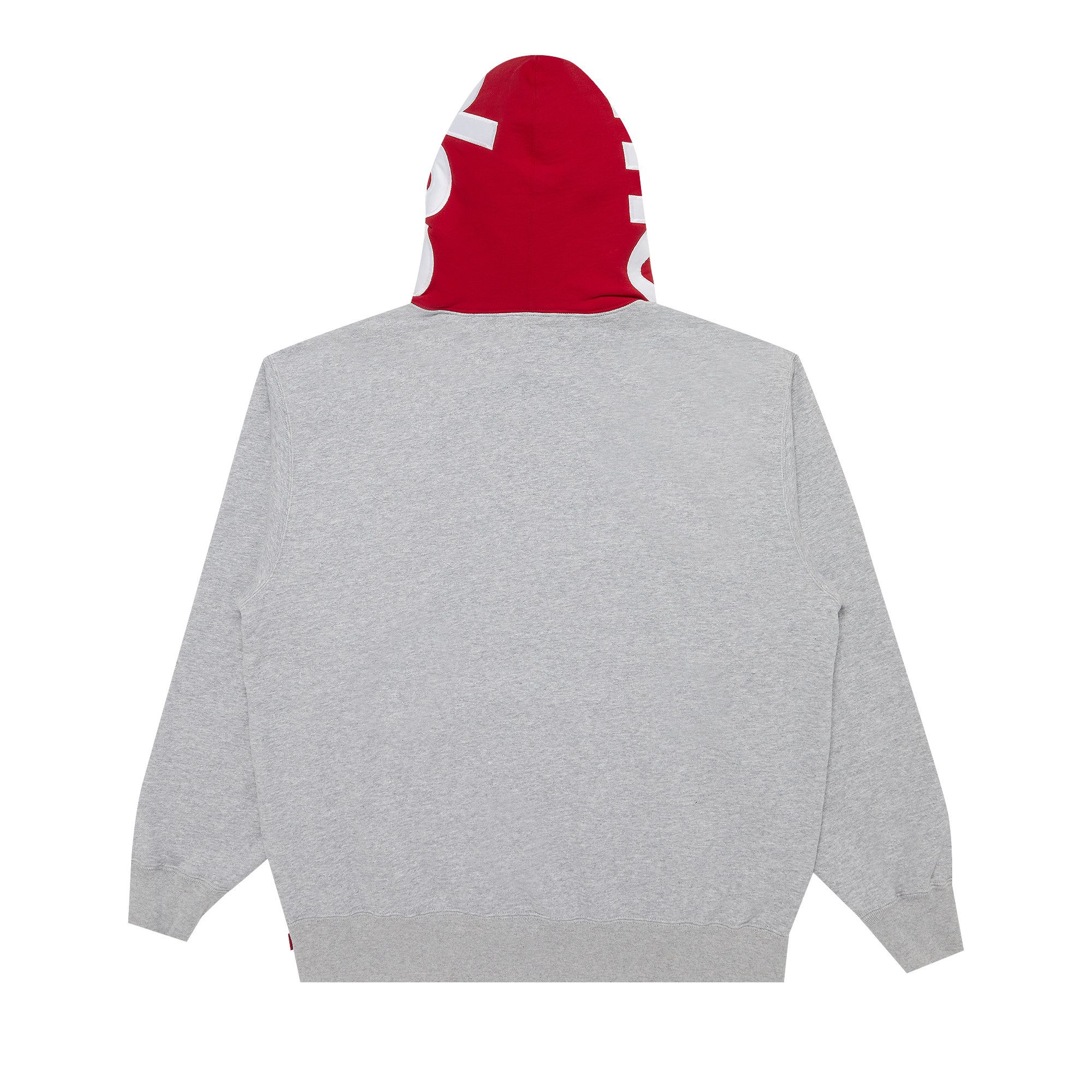 Size xl Supreme Contrast Hooded Sweatshirt 'Heather Grey'