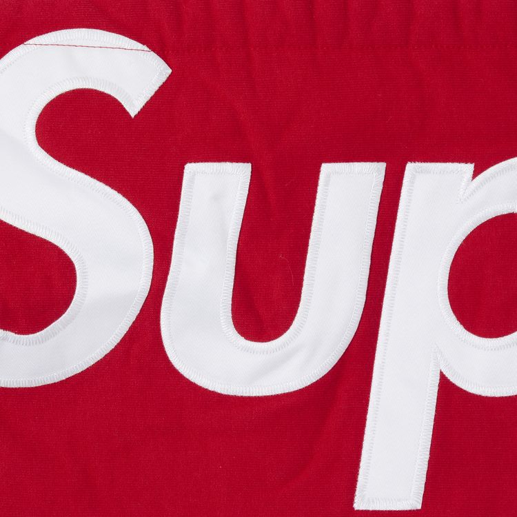 Supreme Contrast Hooded Sweatshirt Heather Grey