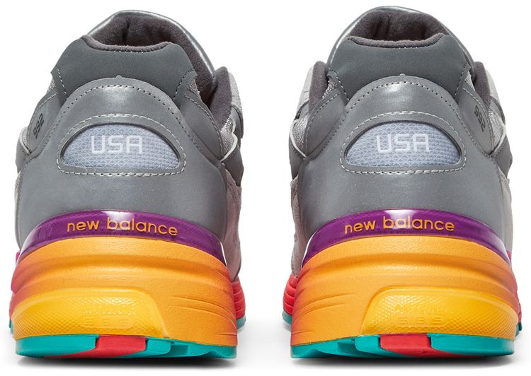 New Balance 992 Made in USA Grey Multi