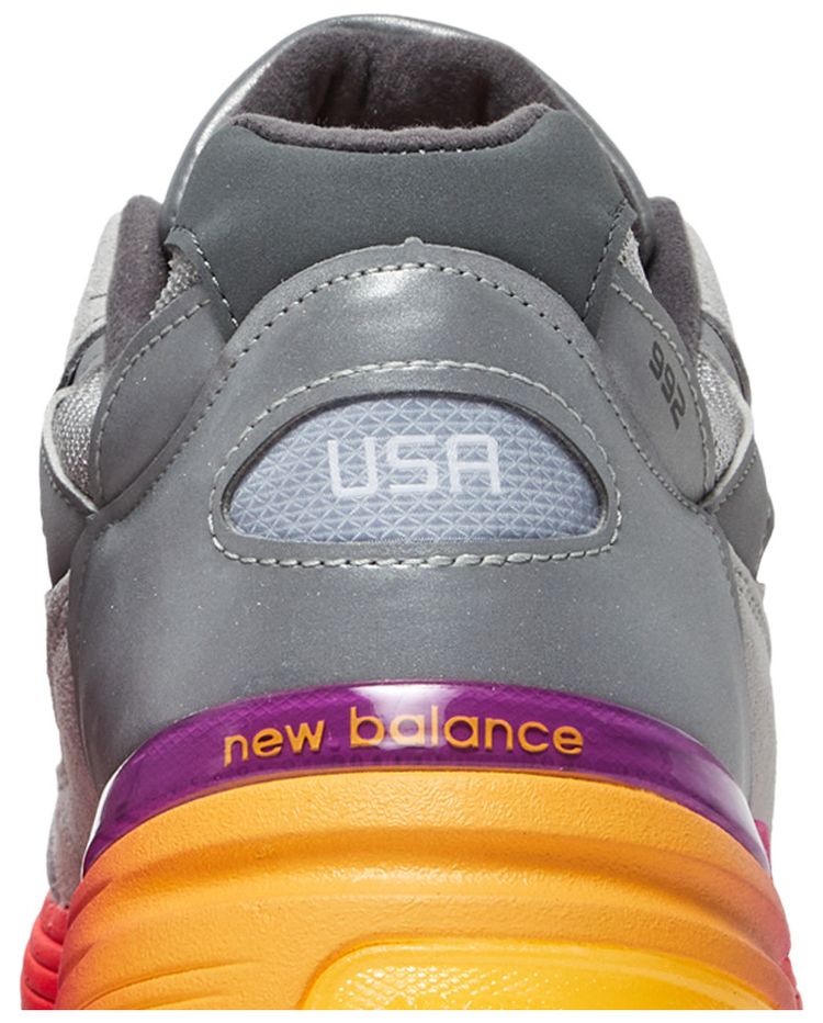 New Balance 992 Made in USA Grey Multi