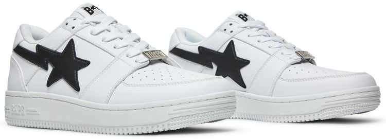Bapesta Low M2 White Black