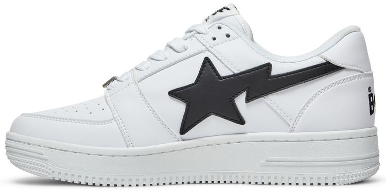 Bapesta Low M2 White Black