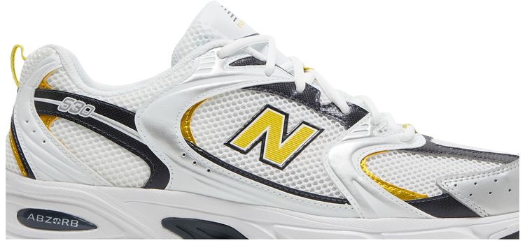 New Balance 530 White Citra Yellow