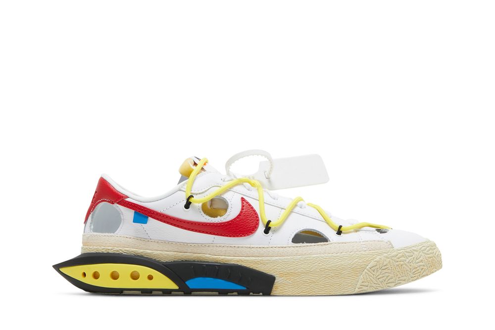 restock blazer off white