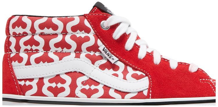 Supreme x Vans Grosso Mid Monogram S   Red
