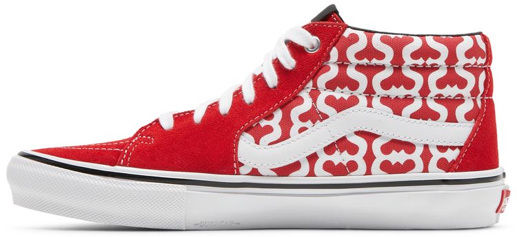 Supreme x Vans Grosso Mid Monogram S   Red
