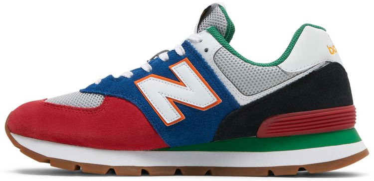 New Balance 574 Rugged   Grey Blue