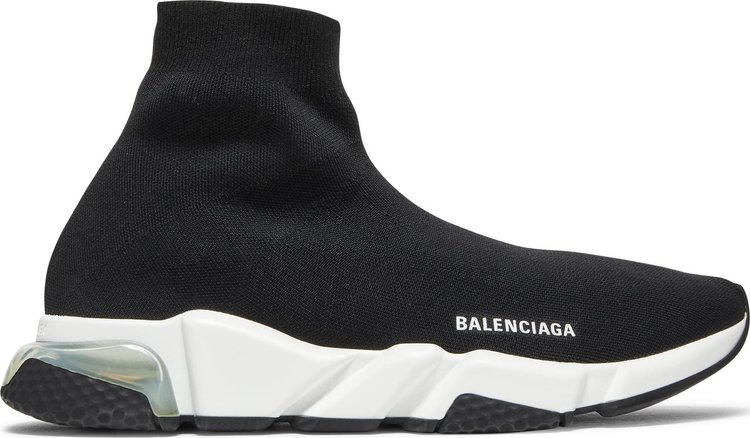 Buy Balenciaga Speed Sneaker 'Clearsole - Black White' - 607544 W2DB6 ...