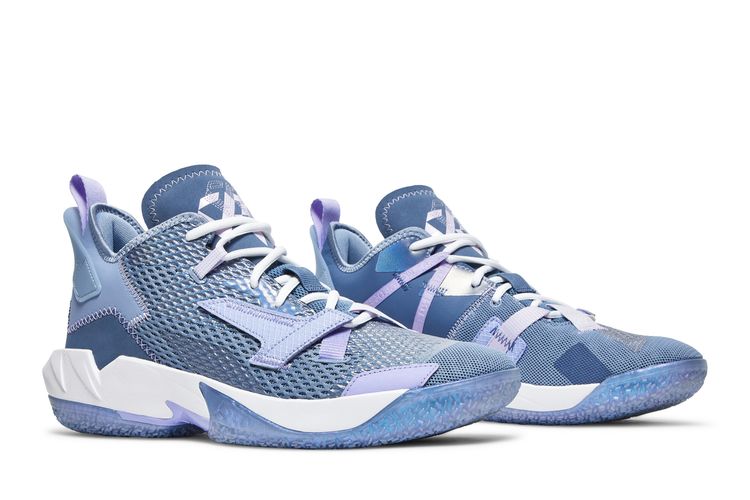 Jordan Shoes Youth 7 Men 7 Women 8.5 \'Why Not?\' ZER0.4 Easter Blue Sneakers Jordan  main image 4