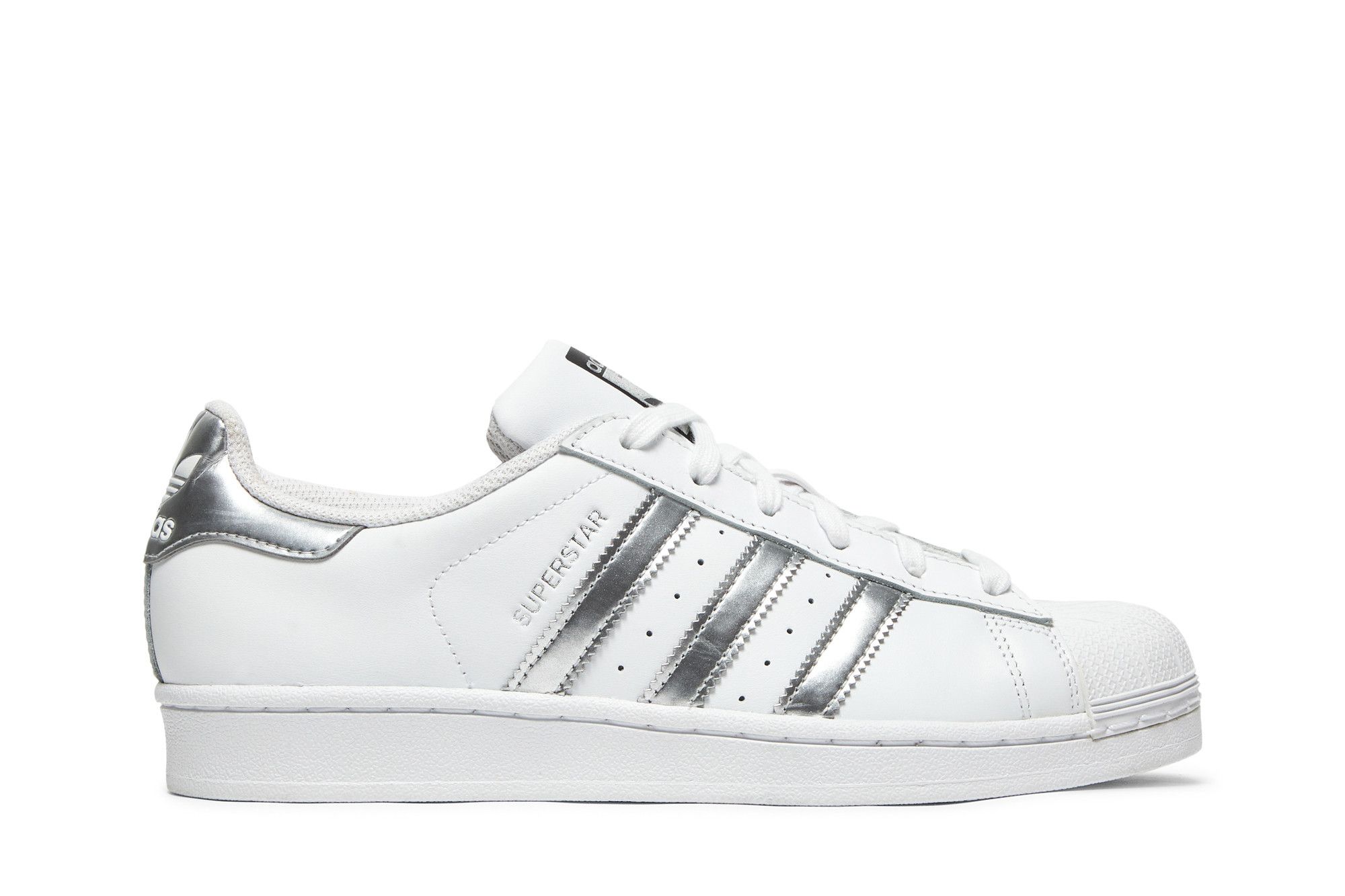Wmns Superstar White Silver Metallic