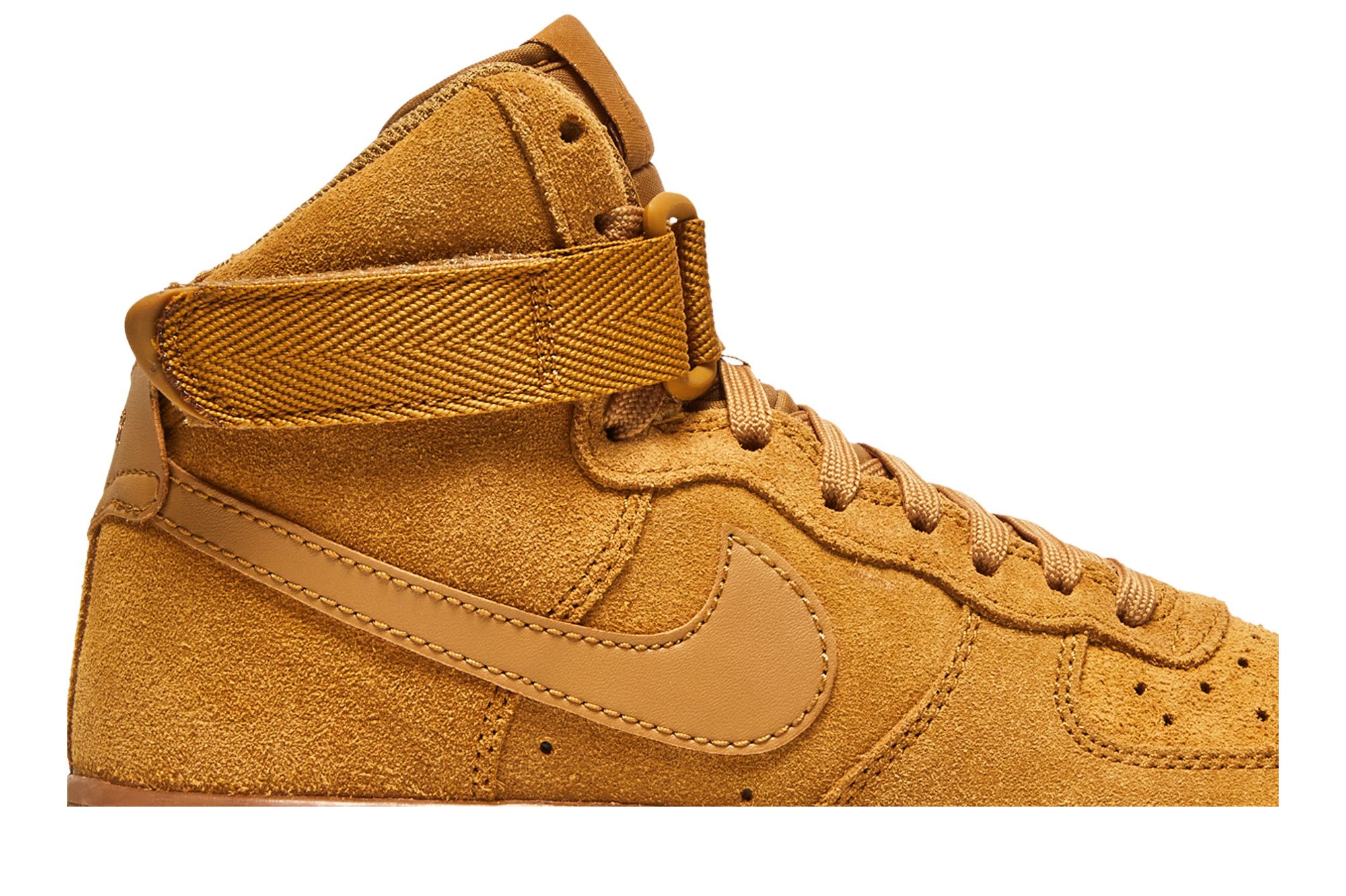 Wheat nike high tops top